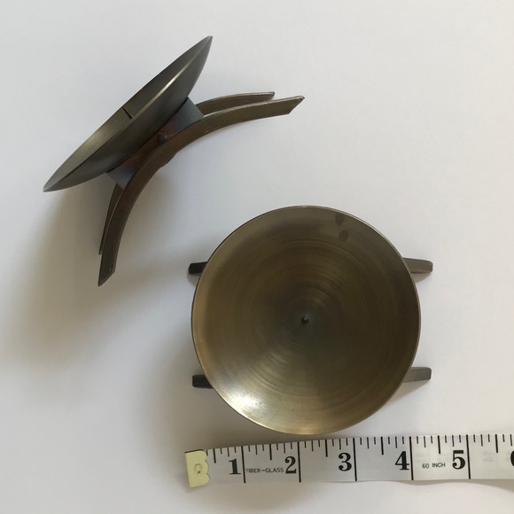 Set of 2 candle holders - Picture 2 of 4